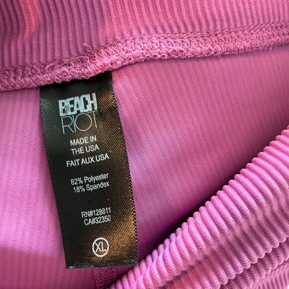 Beach Riot Ayla Legging in Mauve Purple XL - Picture 4 of 6